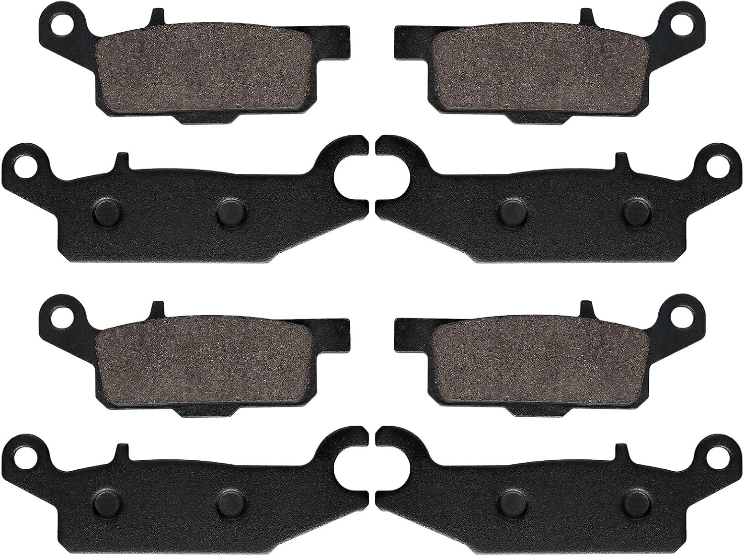 Cyleto Pastillas de freno delanteras y traseras para YAMAHA Grizzly 700 YFM700 YFM 700 2007-2022 Grizzly 550 YFM550 YFM 550 2009-2014