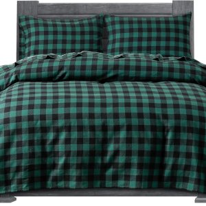 Elegant Comfort Juego de sábanas suaves de franela de 100% algodón turco, 4 piezas, calidad premium, sábana bajera con bolsillo profundo, ultra Elegant Comfort Juego de sábanas suaves de franela de 100% algodón turco, 4 piezas, calidad premium, sábana bajera con bolsillo profundo, ultra