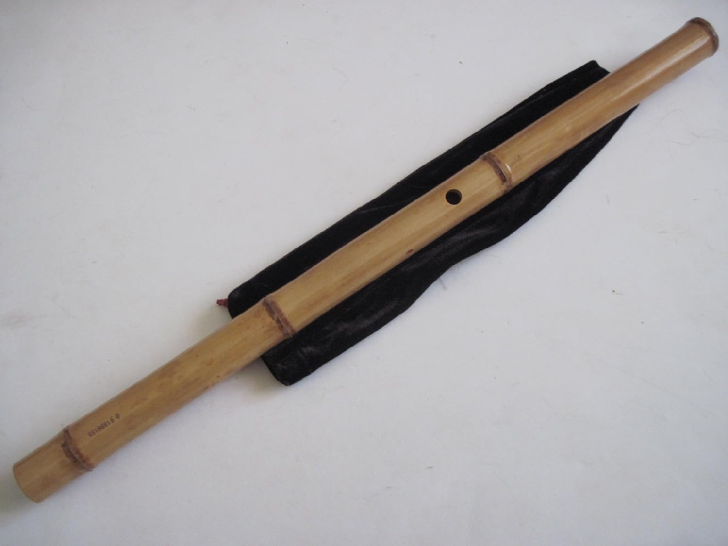 1.8 Shakuhachi pentatónico sin extremo de raíz 5 agujeros – Instrumento Zen tradicional