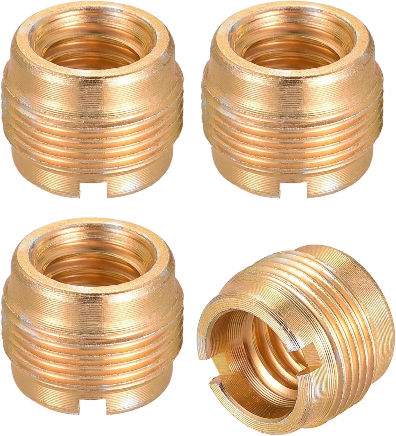 uxcell Adaptador de soporte de micrófono  38 pulgadas hembra a 58 pulgadas macho adaptador de tornillo convertidor de 0.47 pulgadas para micrófono,