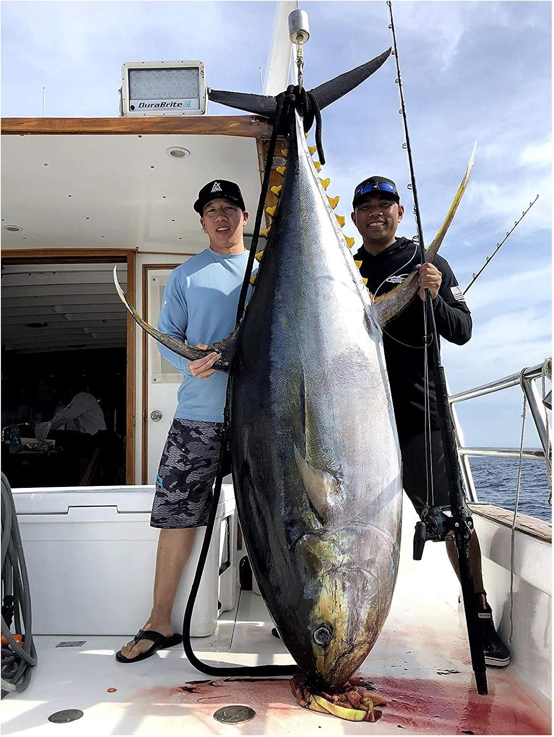 MagBay Lures Líder de fluorocarbono 100% puro 150, 130, 100, 80, 60 y 40 libras, línea de pesca de 33 yardas