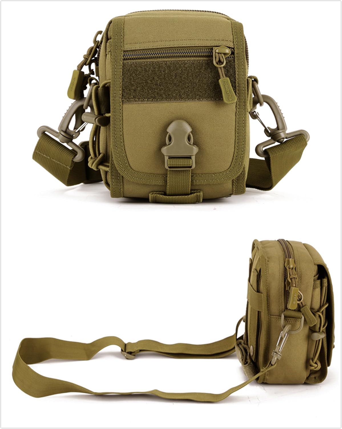 UNISTRENGH Tactical Molle – Bolsa para revista de teléfono militar con velcro para cinturón de seguridad