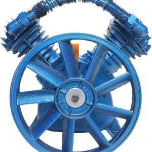 Cabezal de bomba de compresor de aire de doble cilindro de 4 KW (5.5HP), reemplazo de la bomba del compresor de aire, 175 PSI (1.16Mpa) Bomba de Cabezal de bomba de compresor de aire de doble cilindro de 4 KW (5.5HP), reemplazo de la bomba del compresor de aire, 175 PSI (1.16Mpa) Bomba de