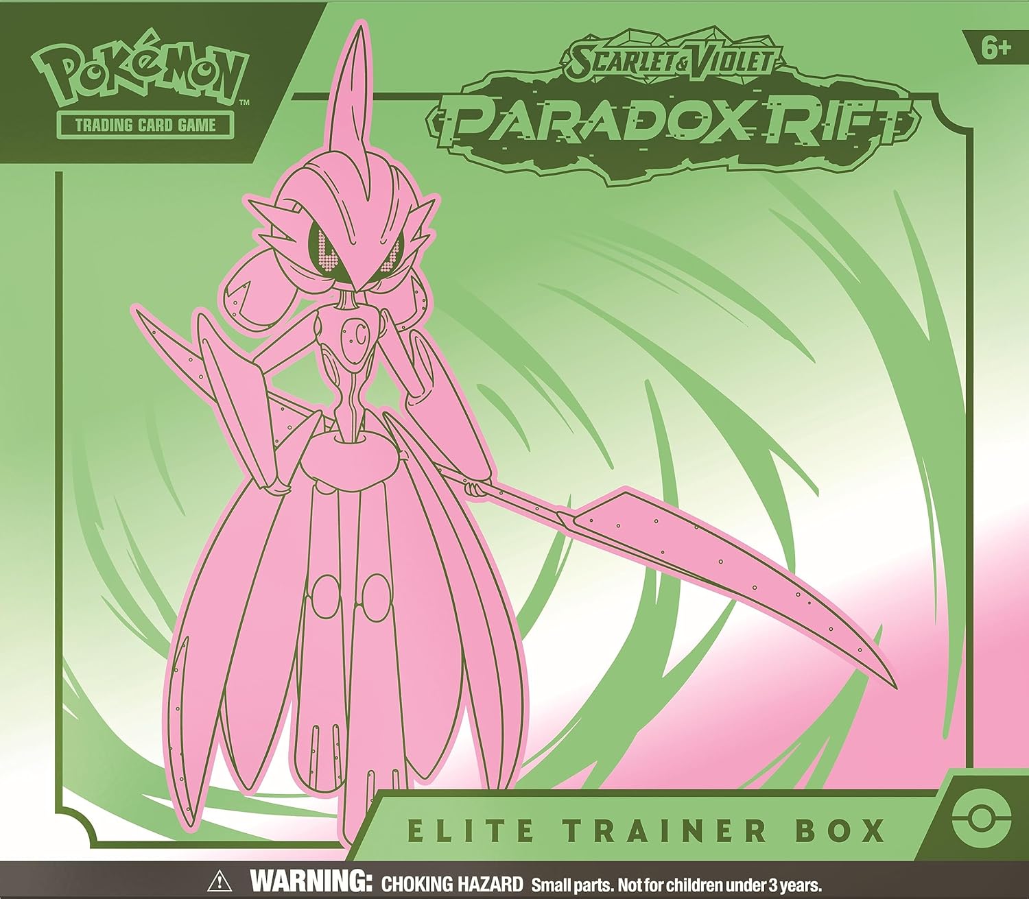 Pokémon TCG Caja de entrenador élite de Rift escarlata y violeta