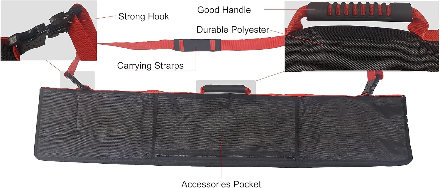 E-05670 Bolsa protectora para riel de guía para carriles de guía makita festool Rieles de guía de sierra de pista de hasta 39″
