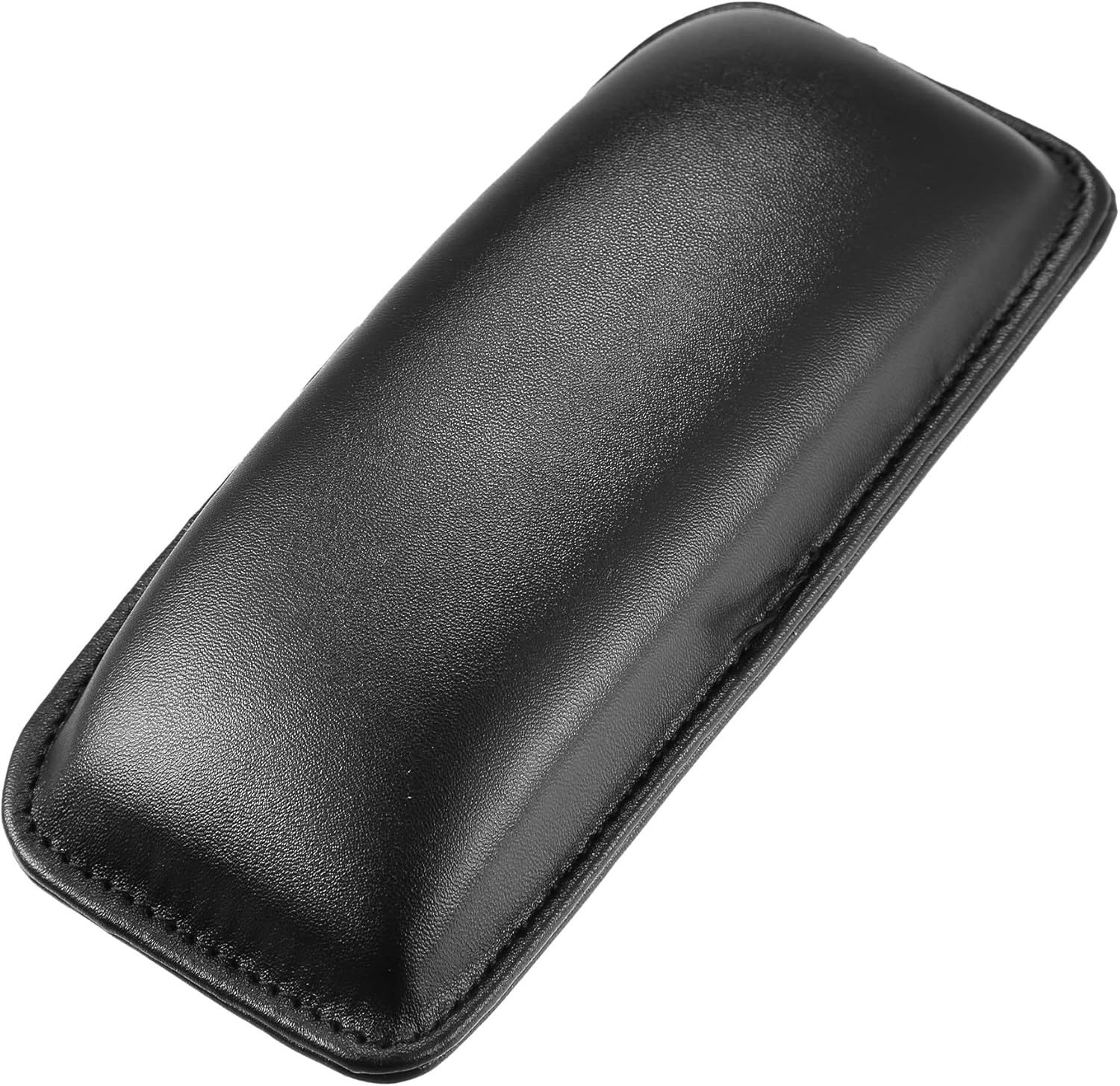 X AUTOHAUX Universal Car Center Console Rodilla Pierna Cojín Cojín de Cuero Sintético Reposabrazos de Coche Cubierta de Rodilla Soporte 7.1×3.1×1.3