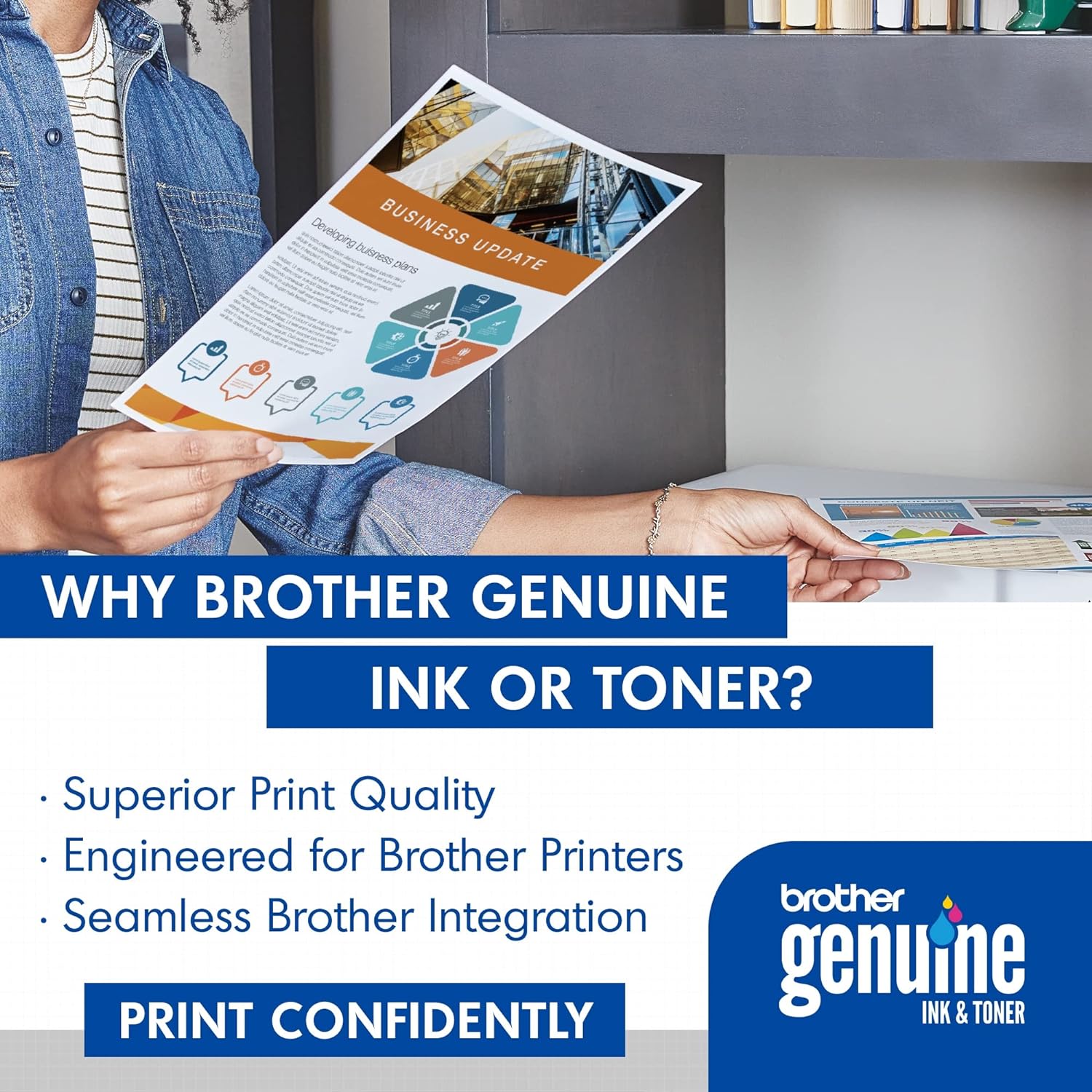 Brother Genuine marca nombre, TN331Y OEM Yellow Toner Cartridge (1.5K YLD) para impresoras HL-L8250CDN, HL-L8350CDW, HL-L8350CDWT, MFC-L8600CDW,