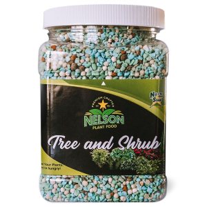 Nelson – Alimento vegetal para árboles, arbustos y árboles de hoja perenne para enterrados, contenedores y patios, fertilizante granular, NutriStar Nelson – Alimento vegetal para árboles, arbustos y árboles de hoja perenne para enterrados, contenedores y patios, fertilizante granular, NutriStar