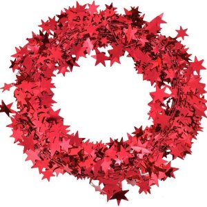 Guirnalda de alambre Guirnalda de alambre de oropel en forma de estrella brillante de Colorfol, decoración de Navidad para árboles de Navidad, Guirnalda de alambre Guirnalda de alambre de oropel en forma de estrella brillante de Colorfol, decoración de Navidad para árboles de Navidad,