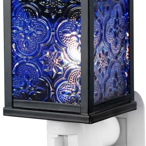 CVHOMEDECO. Calentador eléctrico marroquí de cera derretida, calentador de velas decorativo para velas perfumadas, cera derretida, tartas y aceites CVHOMEDECO. Calentador eléctrico marroquí de cera derretida, calentador de velas decorativo para velas perfumadas, cera derretida, tartas y aceites