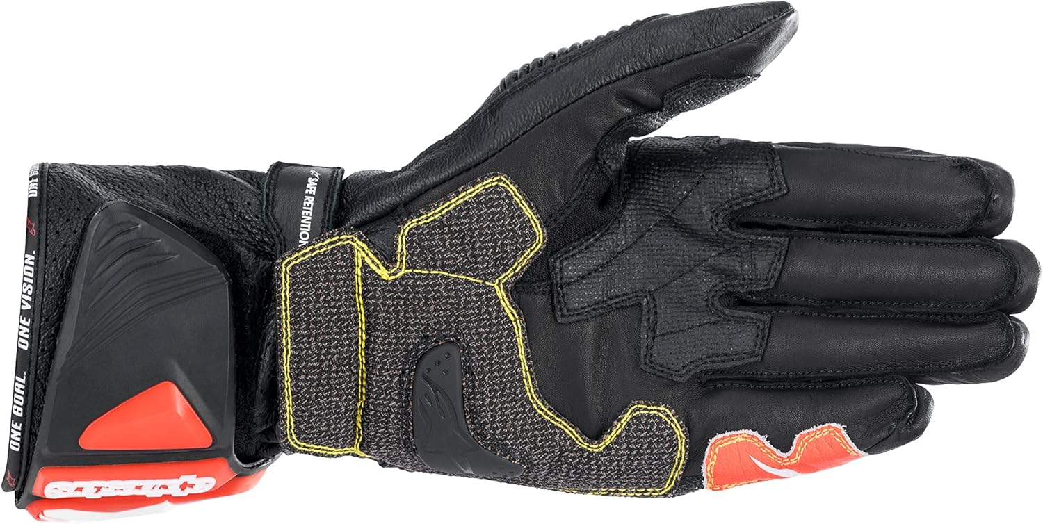 Alpinestars GP Tech v2 – Guantes (medianos) (negrorojofluorescente)
