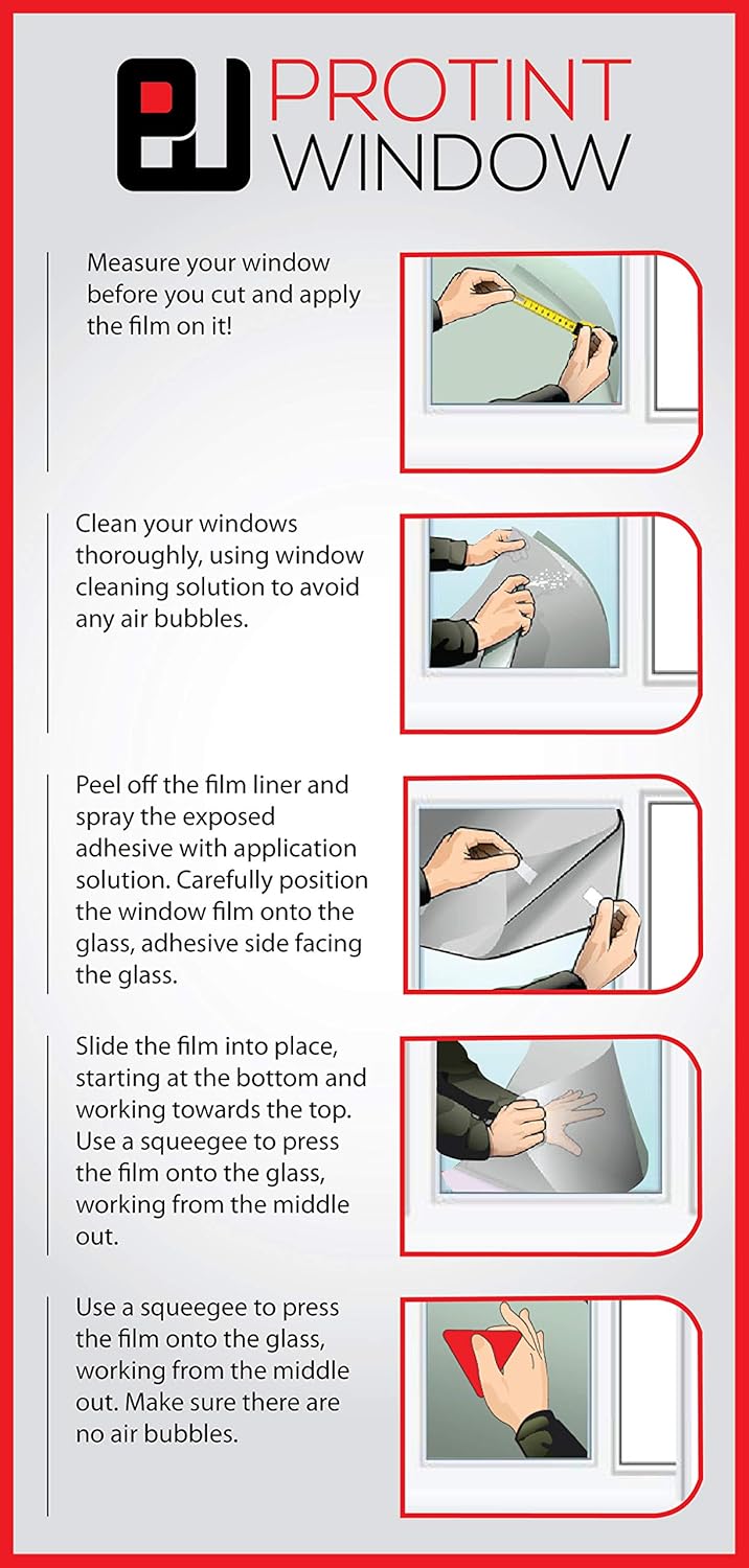 Película de privacidad esmerilada para ventana, autoestática, 35.5 x 72 pulgadas