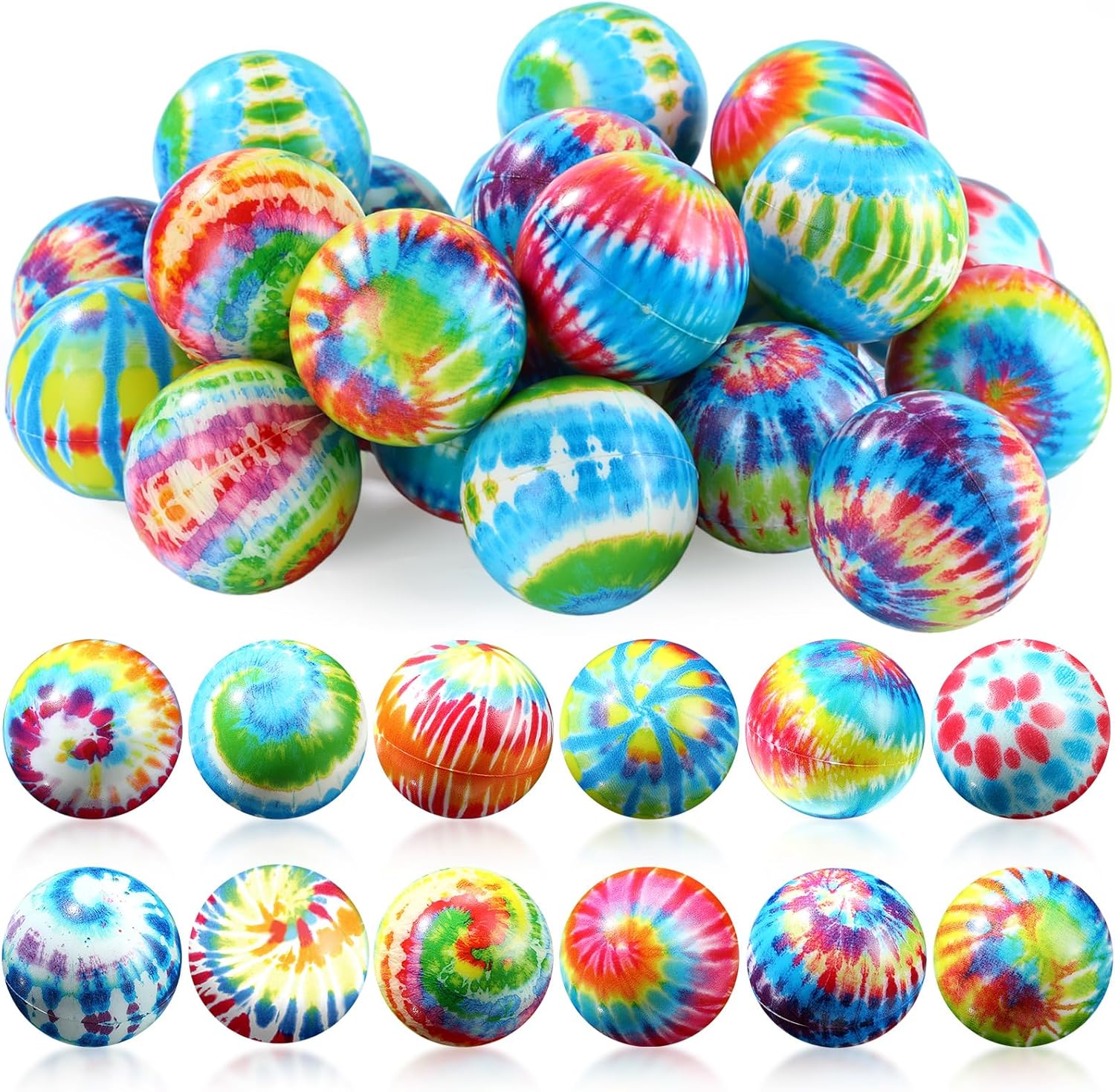 Bolas de estrés de Halloween a granel de cara de fantasma, bolas de alivio del estrés, bolas coloridas y esponjosas, bolas de ejercicio de mano,