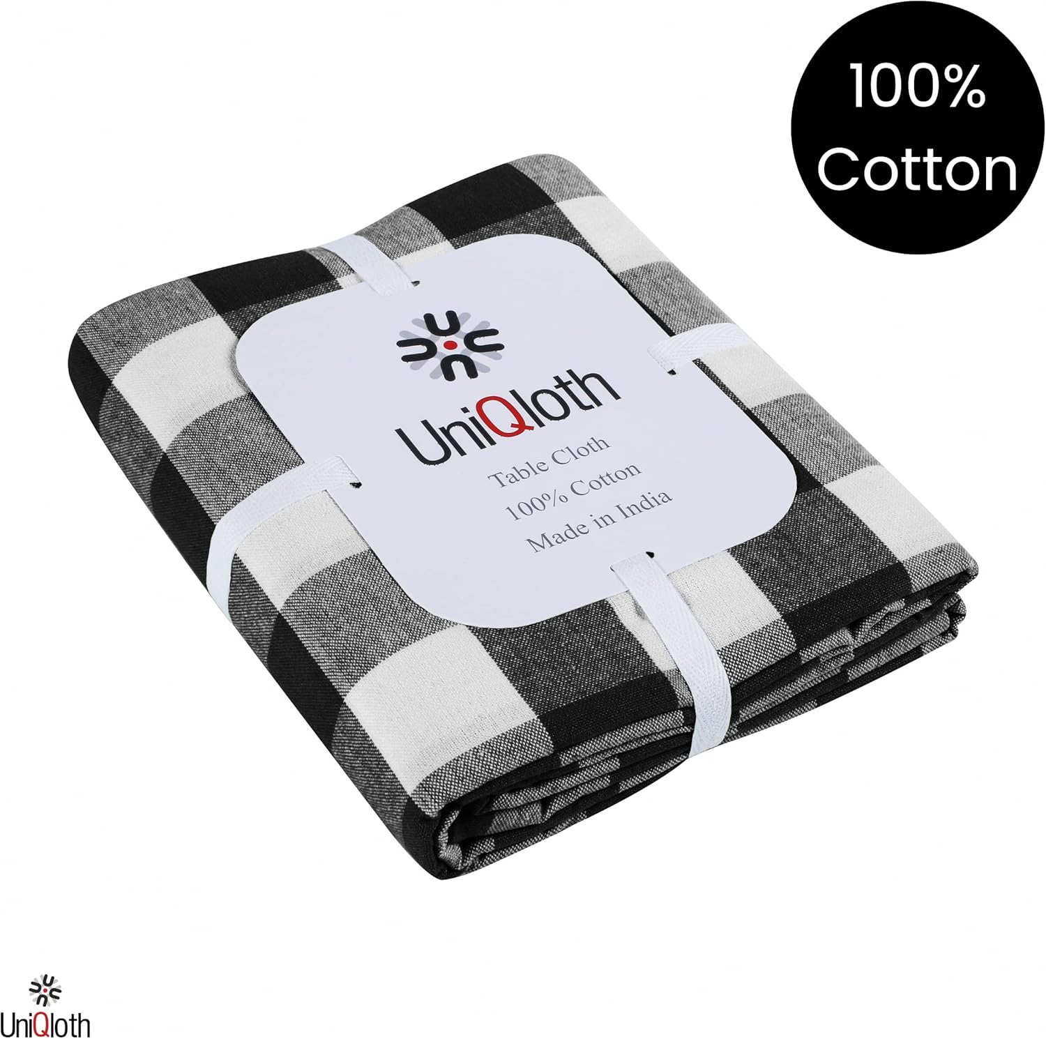 Mantel cuadrado de tela resistente a cuadros de búfalo 100% algodón, funda lavable para mesa de comedor, ideal para cenas, bodas, Navidad,