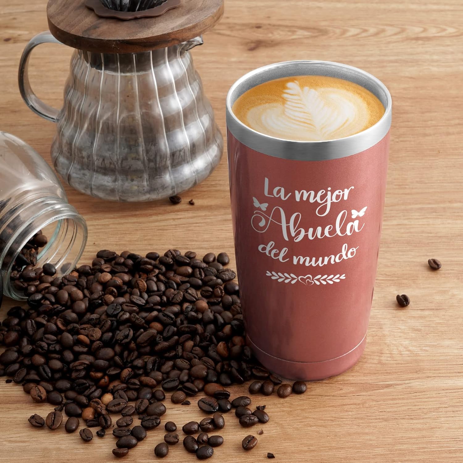 Regalos de Abuela en español, taza de café La Mejor Abuela Del Mundo, regalos de Abuela, regalos del día de la madre para abuela, regalos de
