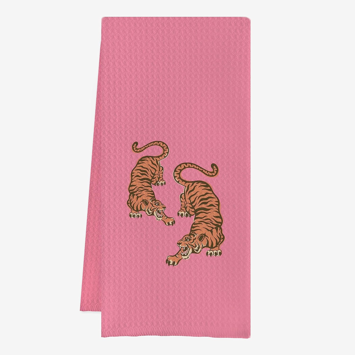 Toallas de cocina rosas, toallas de mano decorativas rosas para baño, toalla de mano rosa leopardo, toalla de mano decorativa rosa, toalla de cocina