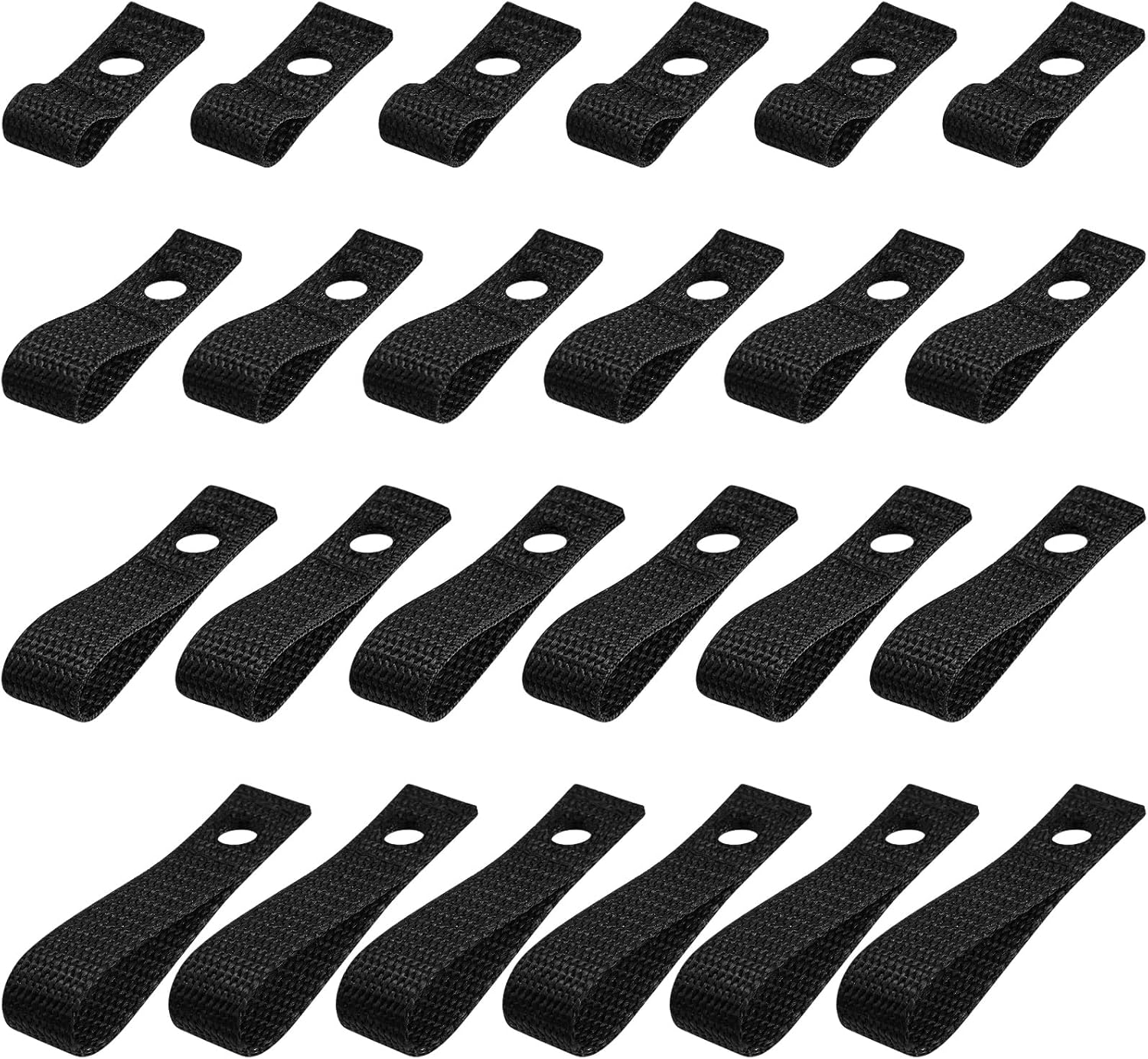 24 correas de amarre para kayak, correas de nailon rápidas y seguras, correas de amarre para el capó, correa de anclaje para kayak, 1.8, 2.3, 2.8,