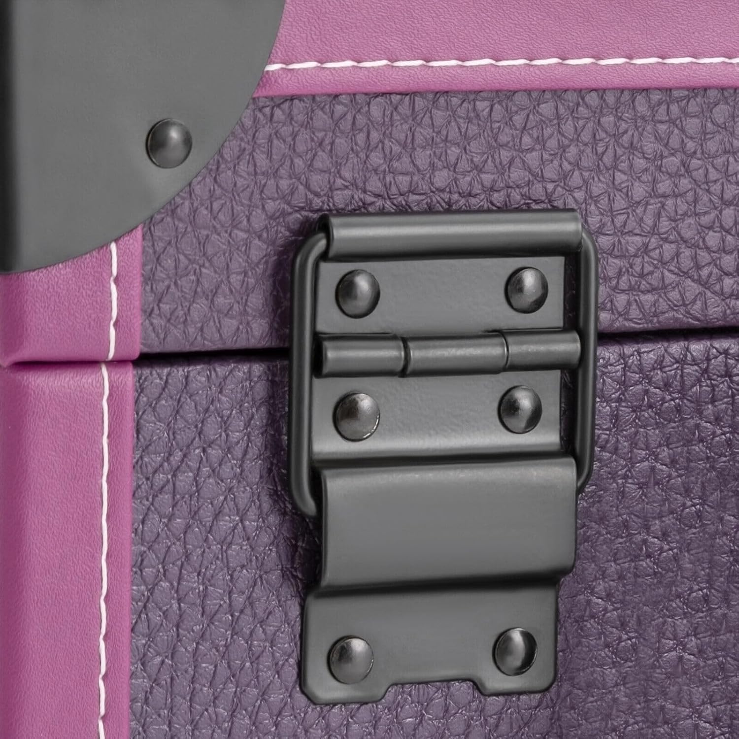 LIYUANJUN Estuche de maquillaje rodante, carrito de salón de belleza con ruedas Carrito de almacenamiento de doble bloqueo con bolsa de tijera,