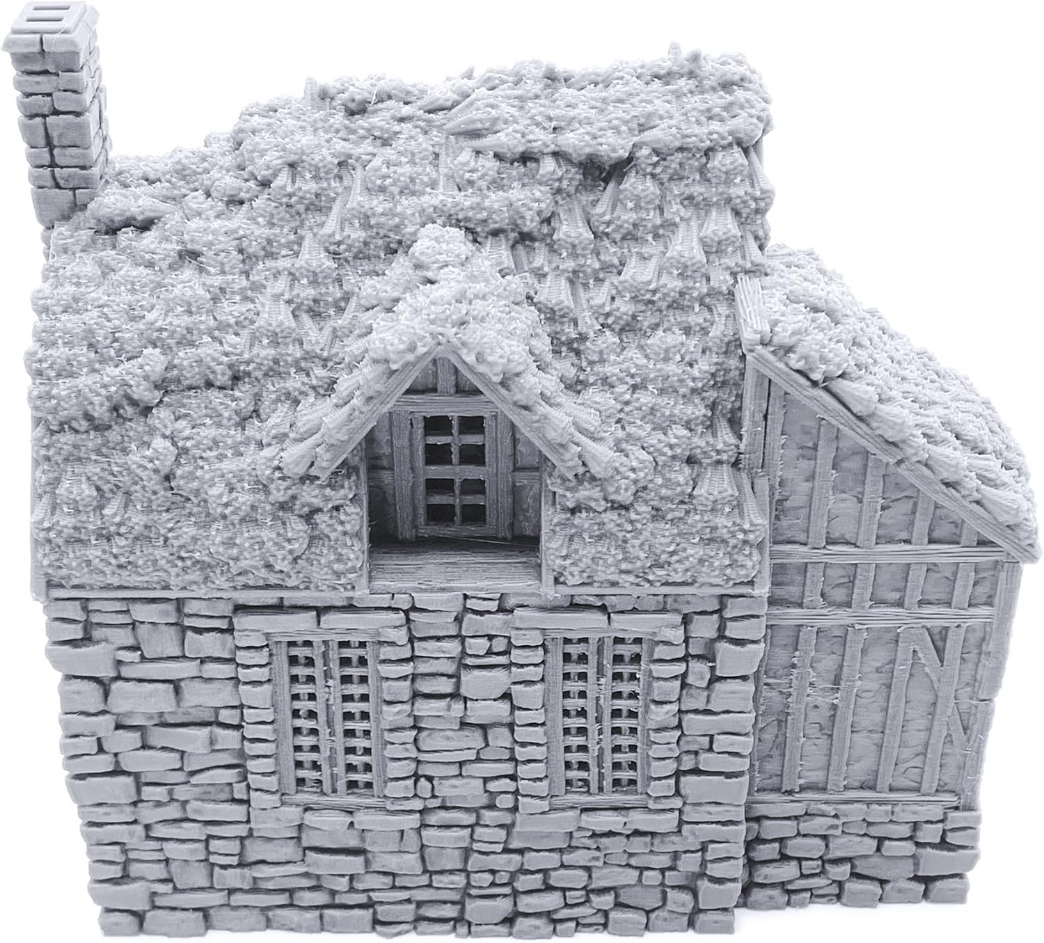 Barlyway Cottage – Terreno DND compatible con Dungeons and Dragons, Warhammer 40k, 1.102 in Wargaming miniatura, juegos de rol de mesa, escenario de