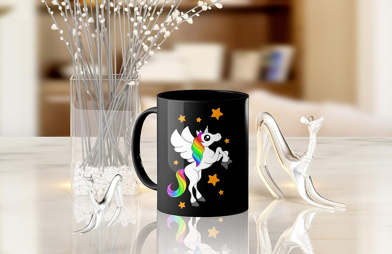 Taza sensible al calor  Taza de café que cambia de color  Taza de café divertida  Preciosa taza de lindas caricaturas  Gran taza para el día del