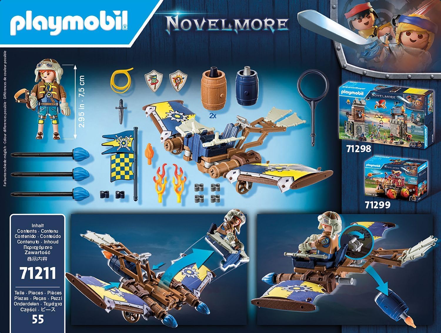 Playmobil Novelmore – Planeador de Dario