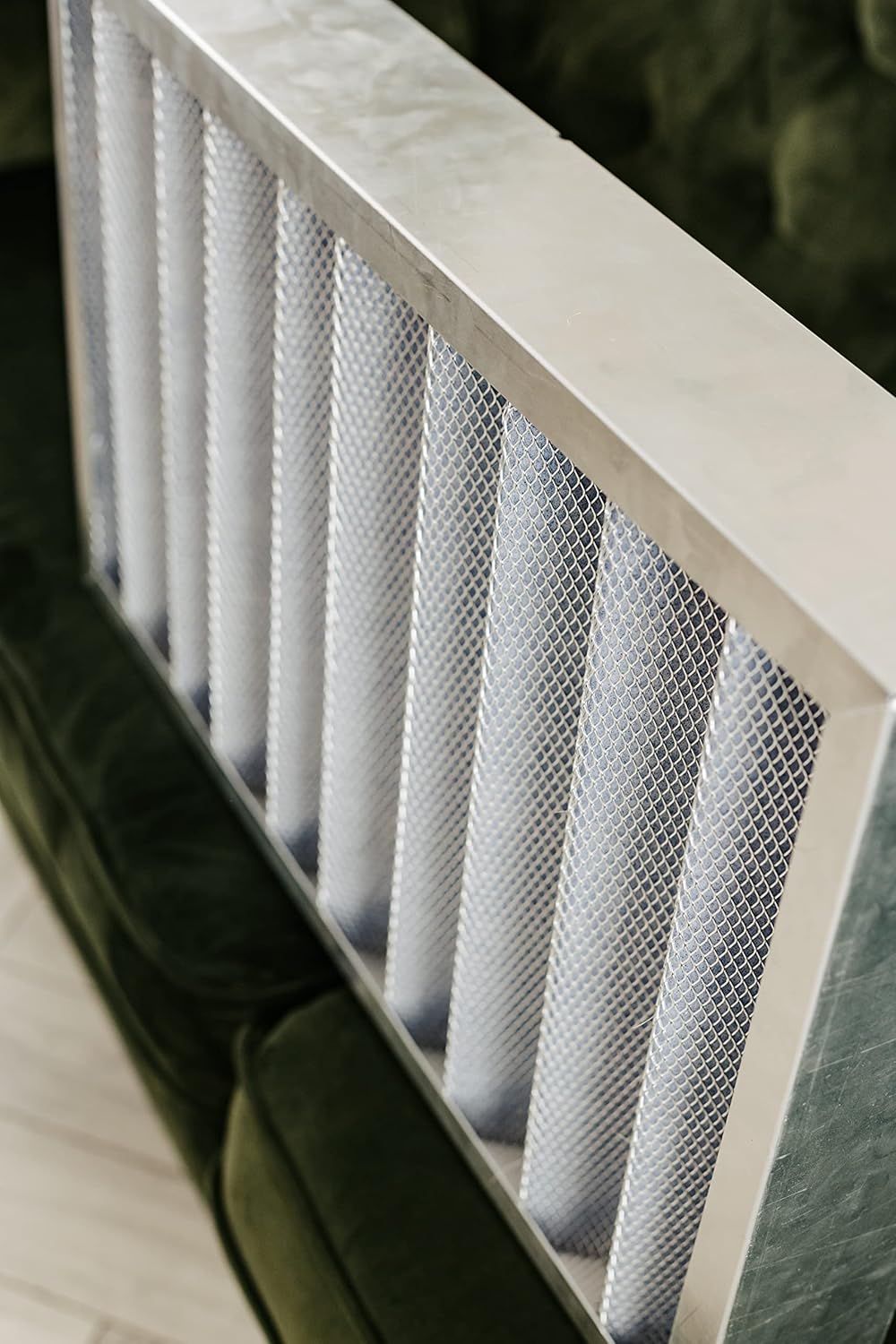 Merv 8  Filtro de horno lavable  HVAC de por vida y filtro de aire de horno  Lavable  Capacidad superior de retención de partículas  Aluminio de