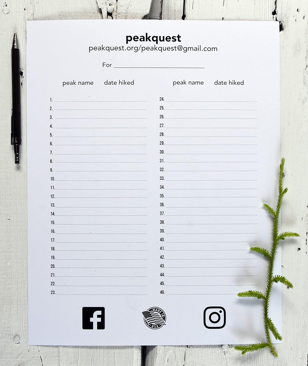 AdirondacksHikerHikingHigh PeaksADK 46er Scratch off 46er JournalMappeakquest 11 x14″ Hiking Supplies and Accessories