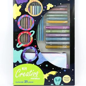 Pelikan Lápices de colores metálicos, kit creativo edición metálica, 25 piezas Pelikan Lápices de colores metálicos, kit creativo edición metálica, 25 piezas
