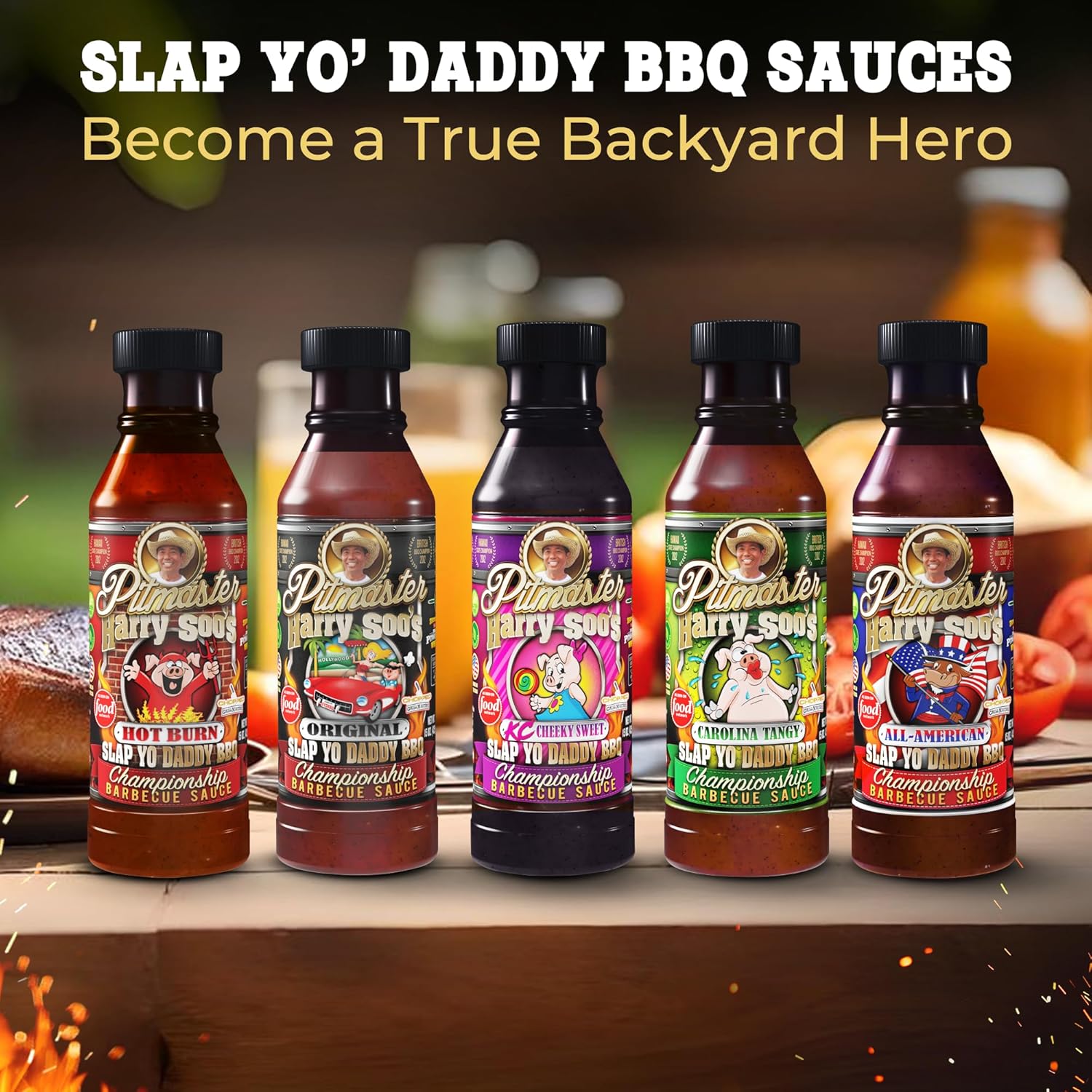 Slap Yo Daddy BBQ Rub Seasonings Honey Peach – Especias y condimentos para ahumar pollo, carne de res y cerdo – Condimento para barbacoa de