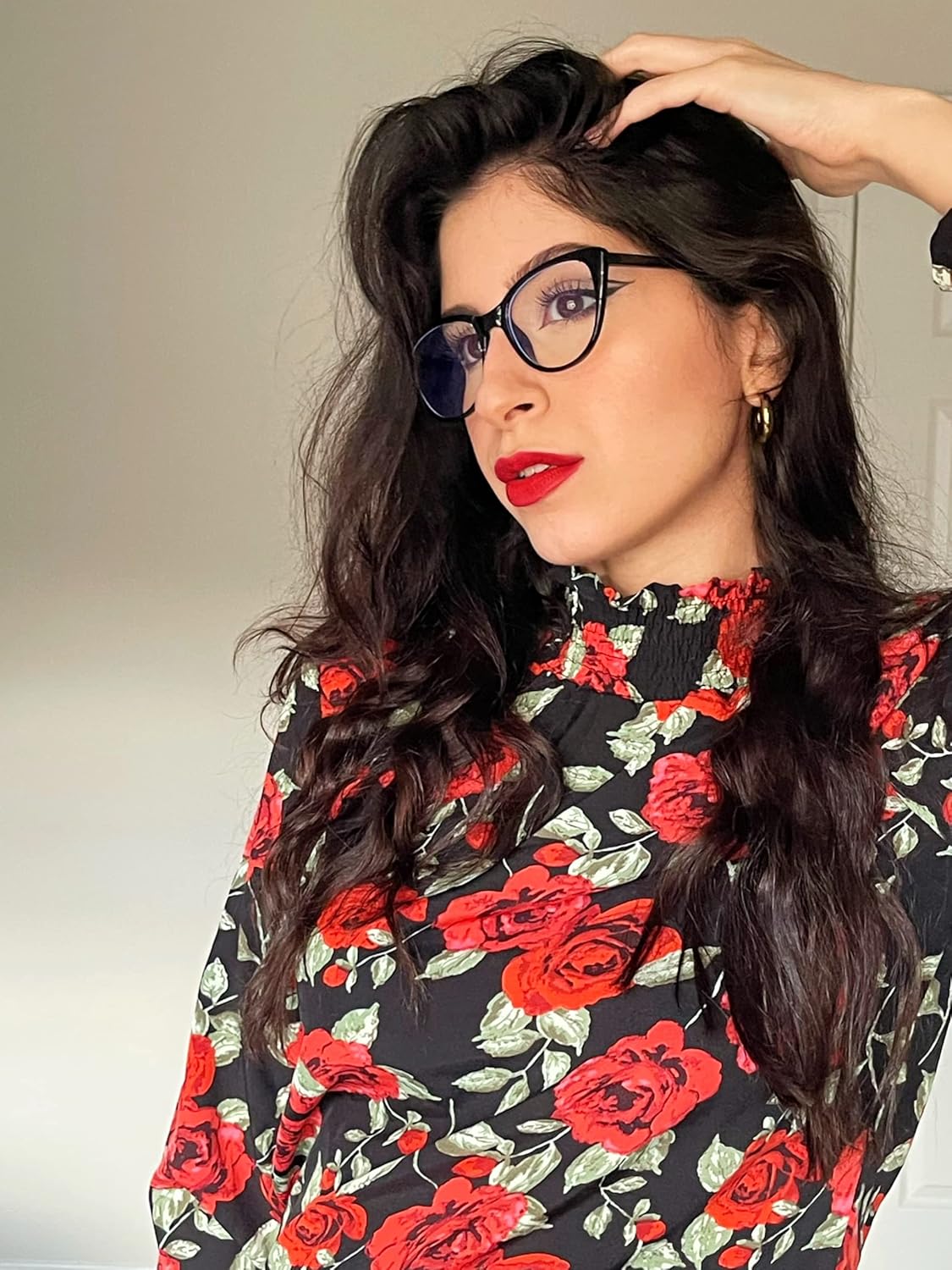 VISOONE Gafas de bloqueo de luz azul medianas con antirreflejos para mujeres de computadora