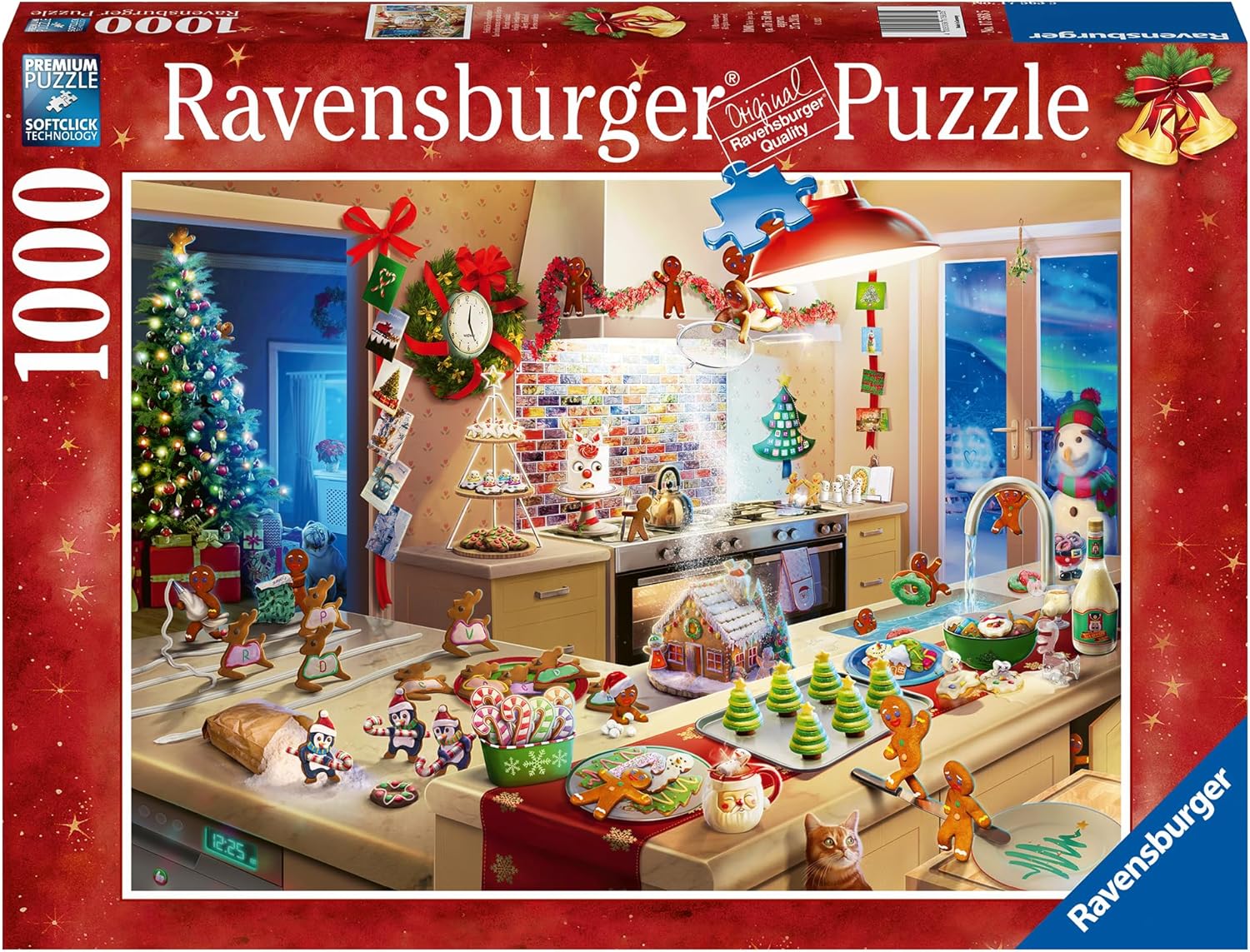 Ravensburger Merry Mischief – Rompecabezas de 1000 piezas para adultos, 17563, cada pieza es única, la tecnología Softclick significa que las piezas