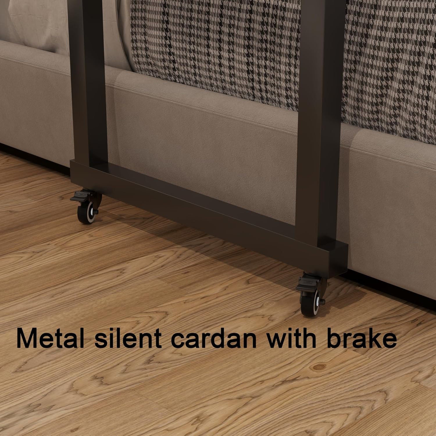 Mesa para colocar sobre la cama con ruedas, escritorio sobre la cama, mesa de cama tamaño King, mesa para computadora portátil, mesa sobre la cama