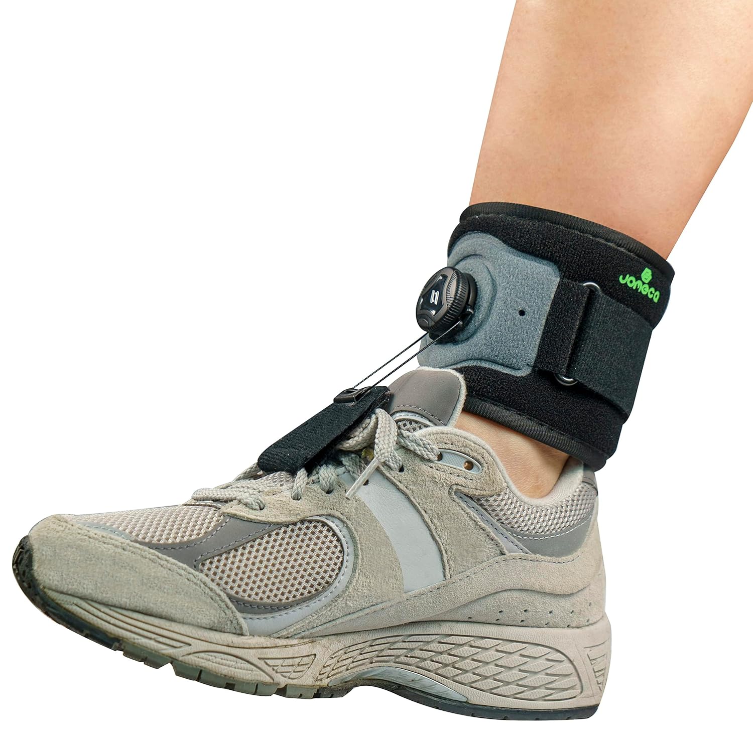 Soporte de pie con carrete de ajuste dorsiflexión, soporte de pie para levantamiento de pies para caminar con zapatos para caída de pie por ALS, MS,