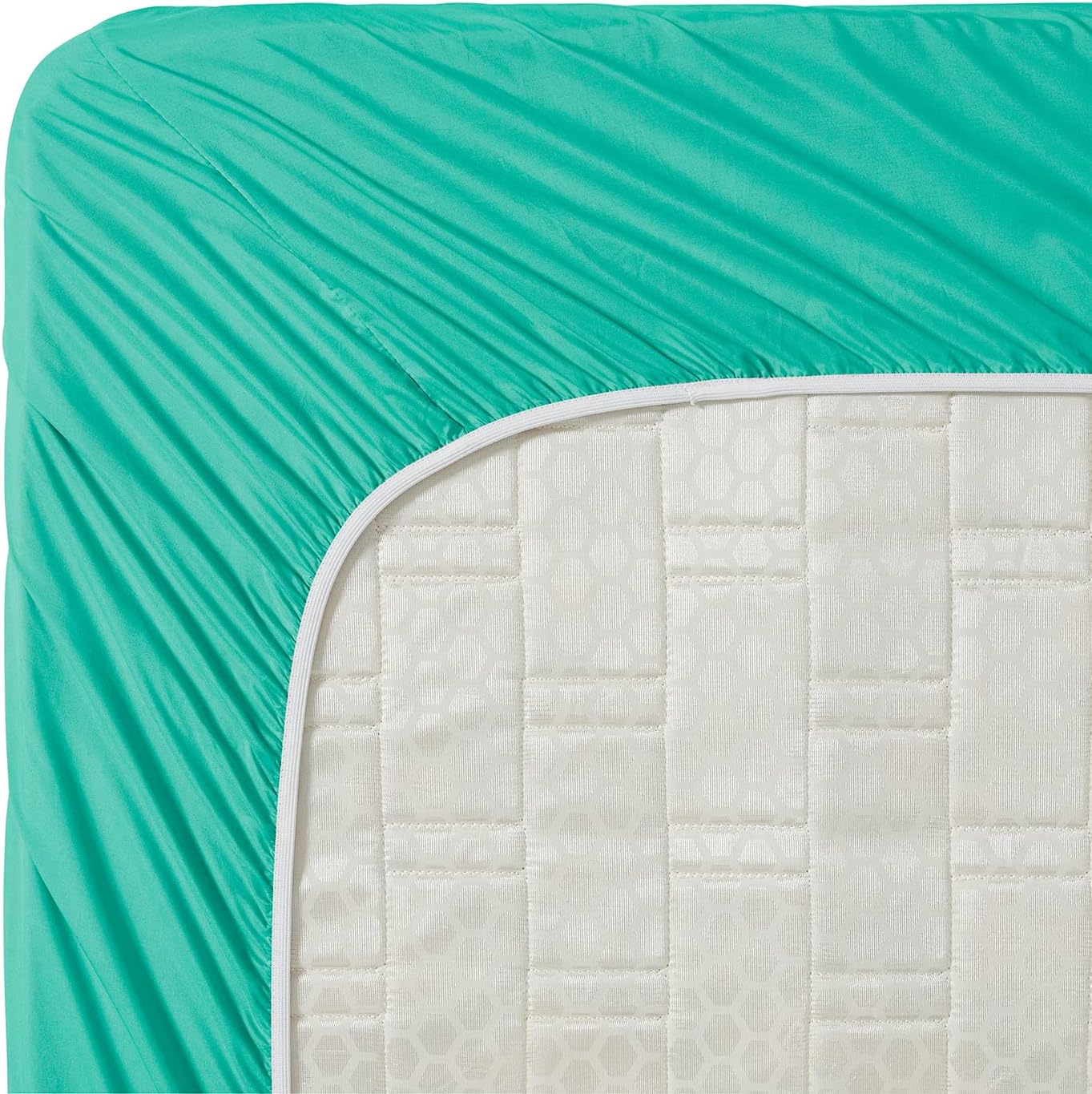 Clara Clark – Juego de sábanas de la serie 1800 Premier, 4 piezas, juego de cama, sábanas con mucha caída, resiste arrugas, la decoloración y las