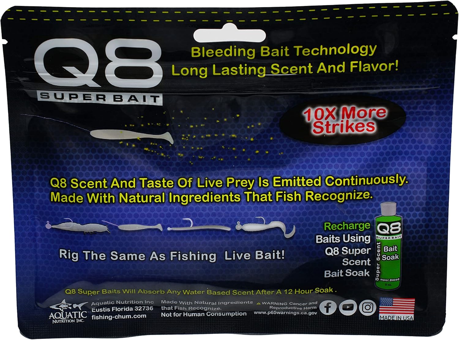 Q8 Super Bait Bullet Jerk Bait