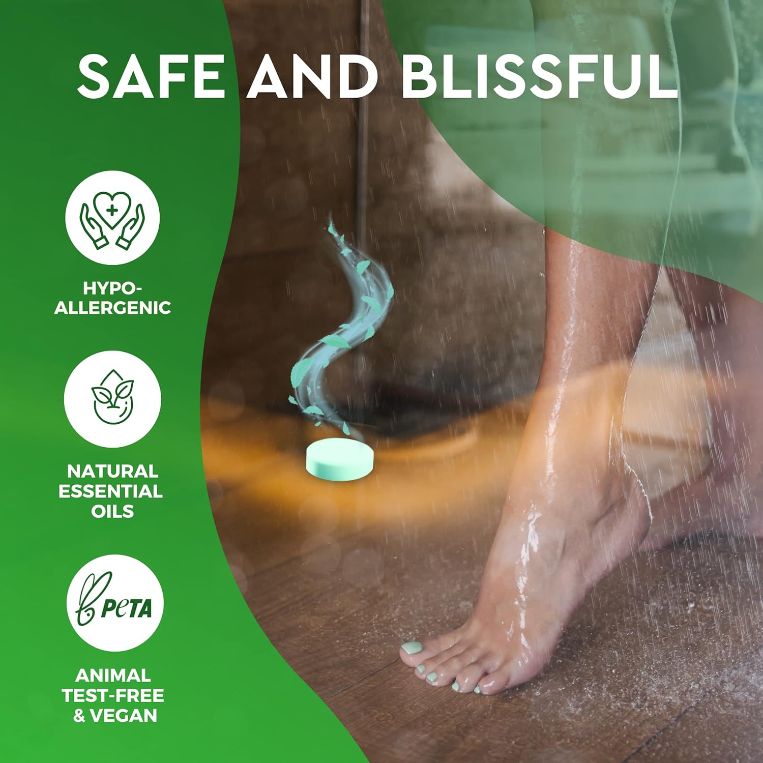 Cleverfy Vaporizadores de ducha para aromaterapia, caja de regalo de 12 bombas de ducha de mentol y eucalipto con aceites esenciales para relajación