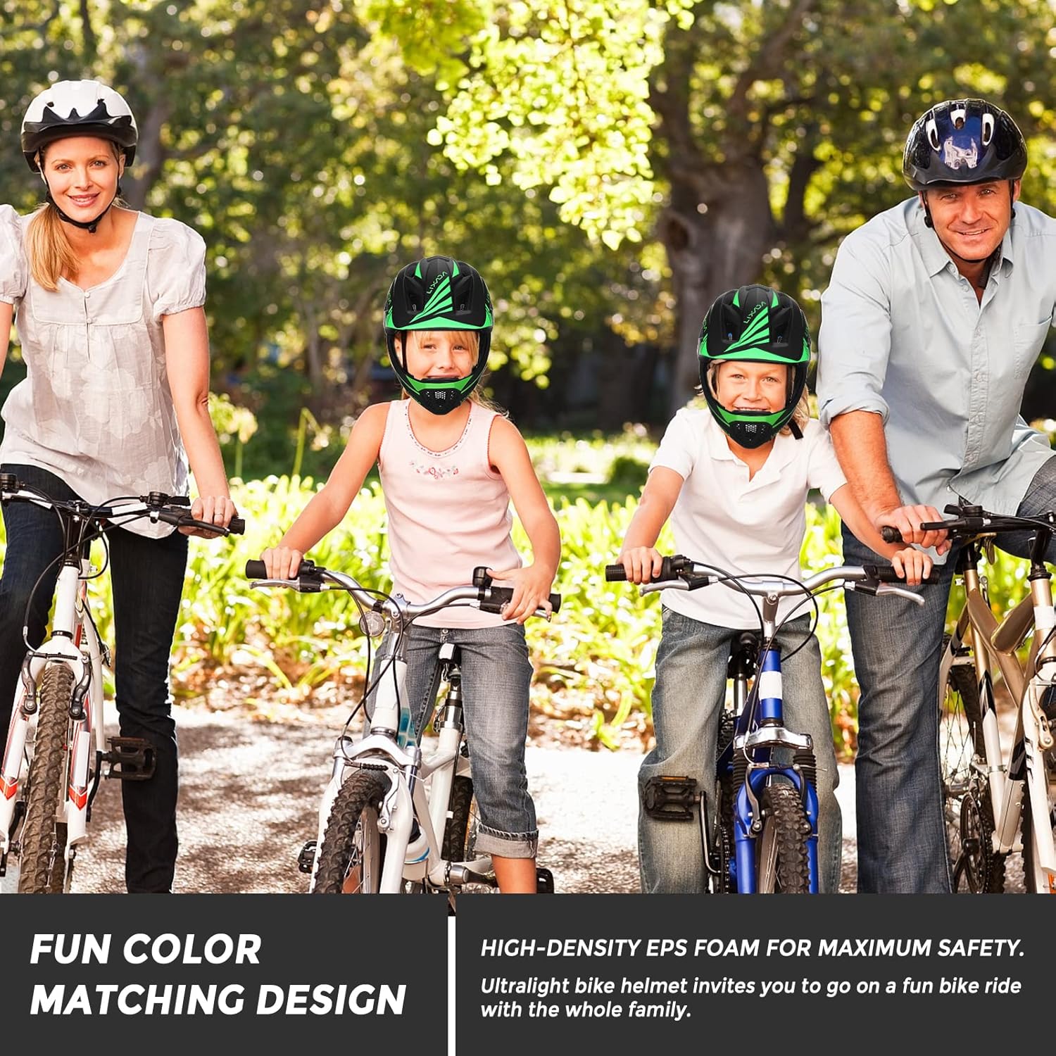 Lixada Casco de ciclismo para niños, casco de ciclismo desmontable ajustable para niños, bicicleta, monopatín, equipo de protección (20.5-22