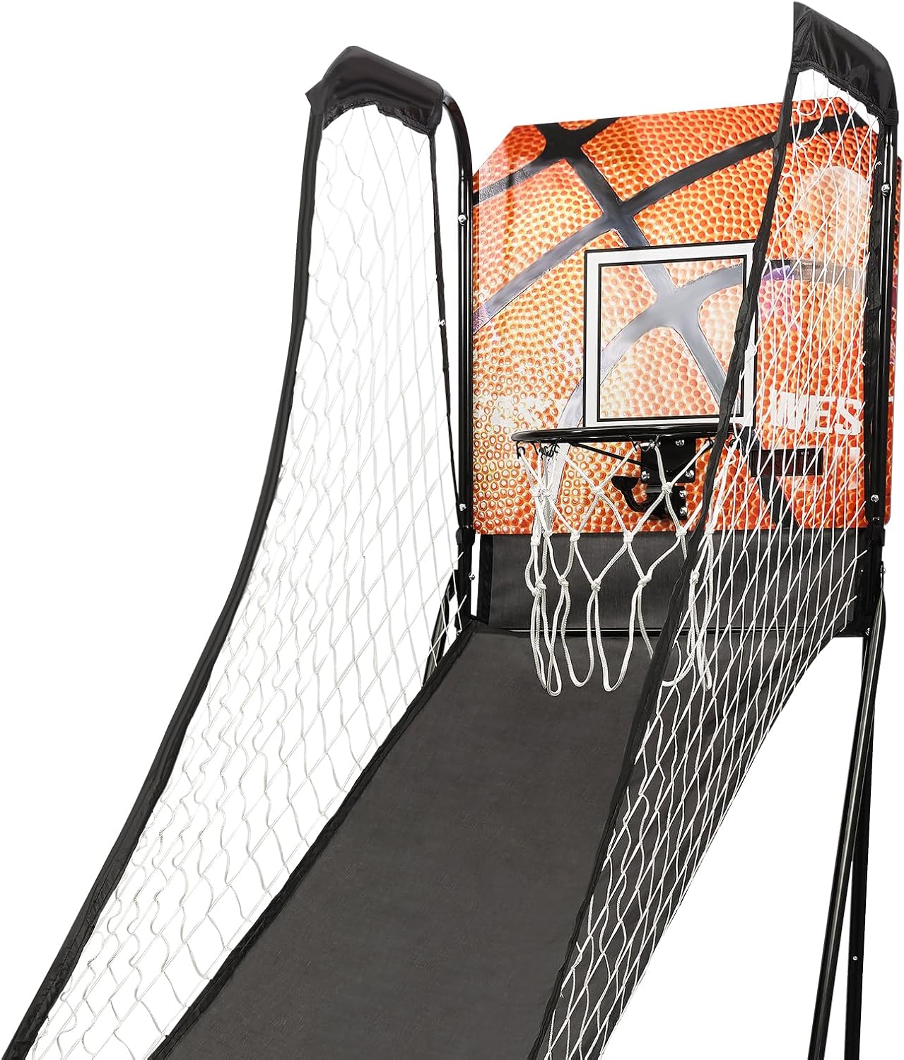 LOYALHEARTDY Juego de arcada de baloncesto para interiores, máquinas de juegos de arcade para el hogar, juego de baloncesto interior con marcador