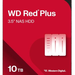 Western Digital Disco duro interno WD Red Plus NAS de 10 TB – 7200 RPM SATA de 6 Gbs CMR caché de 256 MB 35 pulgadas – WD101EFBX Western Digital Disco duro interno WD Red Plus NAS de 10 TB – 7200 RPM SATA de 6 Gbs CMR caché de 256 MB 35 pulgadas – WD101EFBX