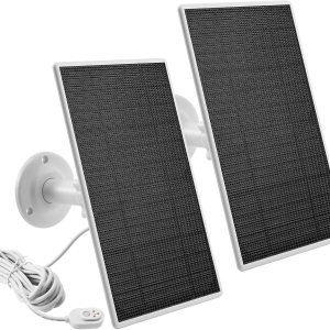 Cargador de panel solar para cámara Arlo, potencia compatible con Pro 4, Arlo Pro 5S, Pro 3, Floodlight, Ultra 2 y Ultra, cable de 13 pies13.1 ft, Cargador de panel solar para cámara Arlo, potencia compatible con Pro 4, Arlo Pro 5S, Pro 3, Floodlight, Ultra 2 y Ultra, cable de 13 pies13.1 ft,