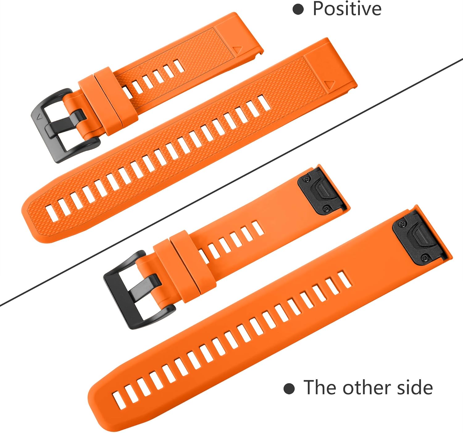 Correas compatibles con Garmin Fenix 5 Watch Correa de silicona de repuesto para Fenix 7Fenix 6Fenix 6 ProFenix 5Fenix 5 PlusForerunner