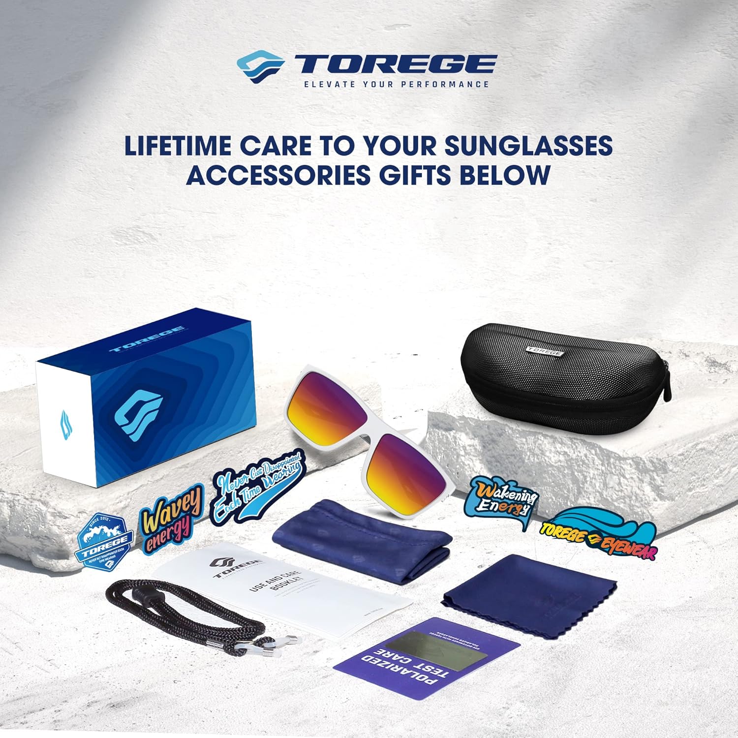 Lentes de sol deportivos polarizados para hombres y mujeres, ciclismo, pesca, barco, playa, montañismo, golf, protección UV, TR77