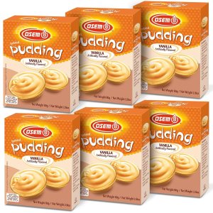 OSEM Pudín sabor a vainilla, 2.8 onzas, 12 unidades, 6 paquetes OSEM Pudín sabor a vainilla, 2.8 onzas, 12 unidades, 6 paquetes