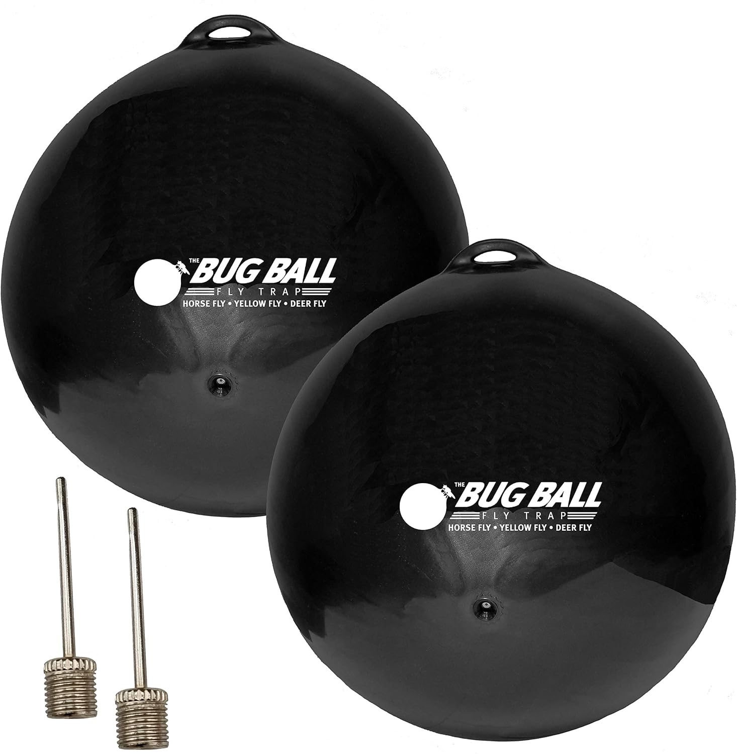 Bug Ball Bola de repuesto, paquete de 2 unidades, sin olor, ecológica, mata moscas e insectos sin pesticidas ni electricidad, segura para niños y