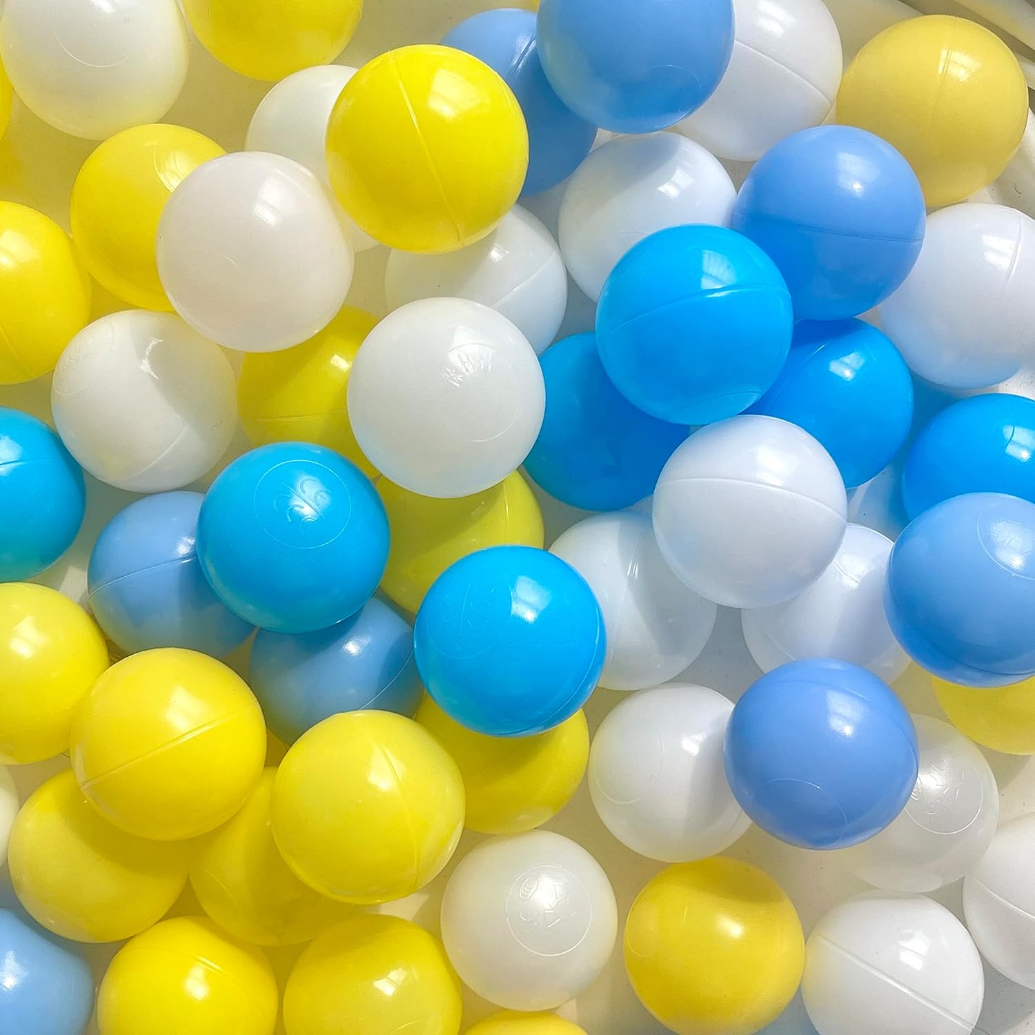 Star Ball – Pelotas de juego de 5001000 unidades de plástico para piscina de bebé, bolas de juego sin BPA a prueba de aplastamiento, bolas de juego