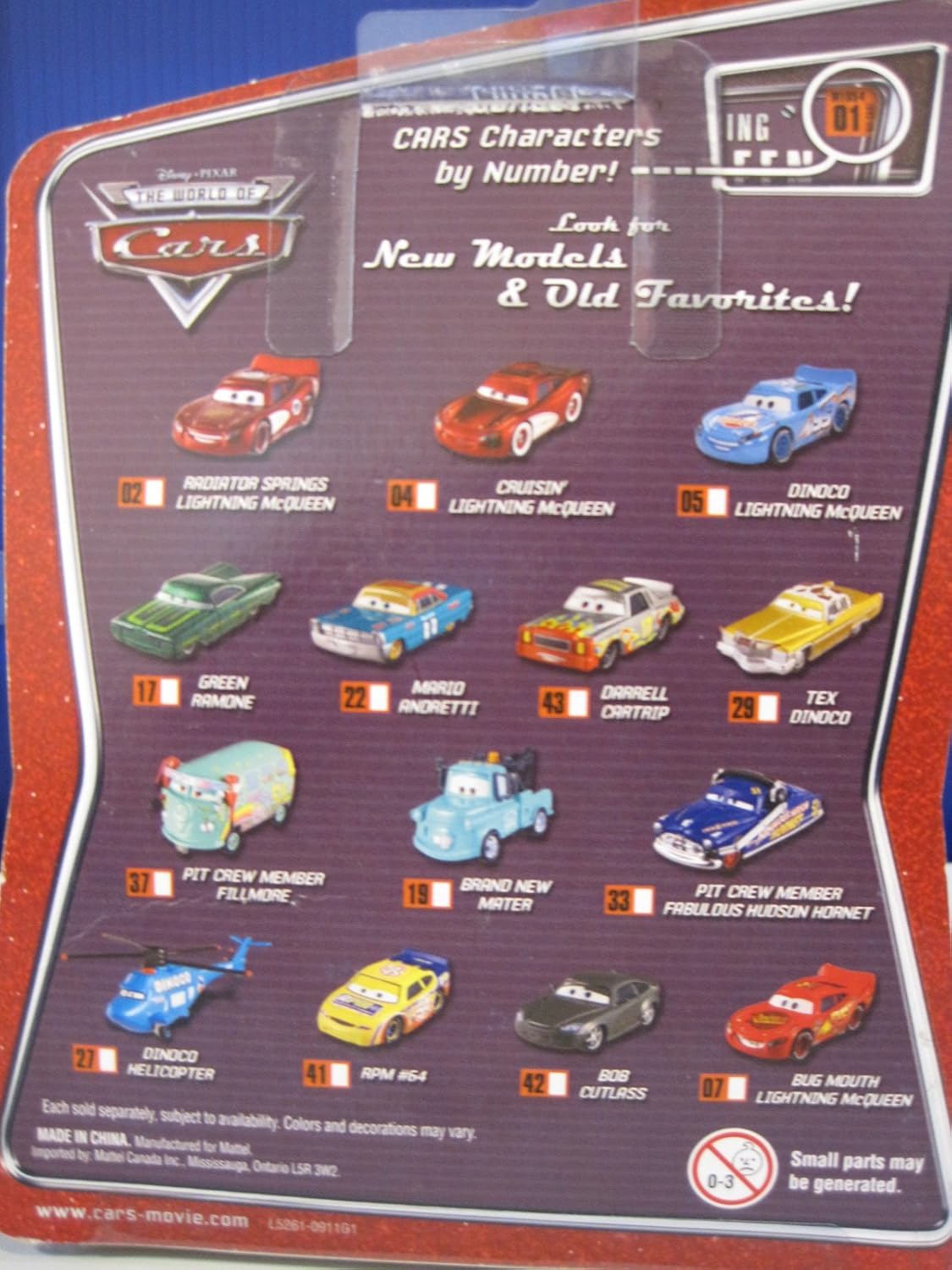 Disney Cars Toys Coches Dinoco McQueen