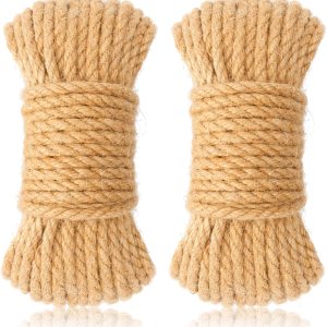 Cuerda de repuesto para rascador de gatos, cuerda de cáñamo natural de 14 de pulgada, cuerda para poste rascador de gatos, cuerda de reparación de Cuerda de repuesto para rascador de gatos, cuerda de cáñamo natural de 14 de pulgada, cuerda para poste rascador de gatos, cuerda de reparación de