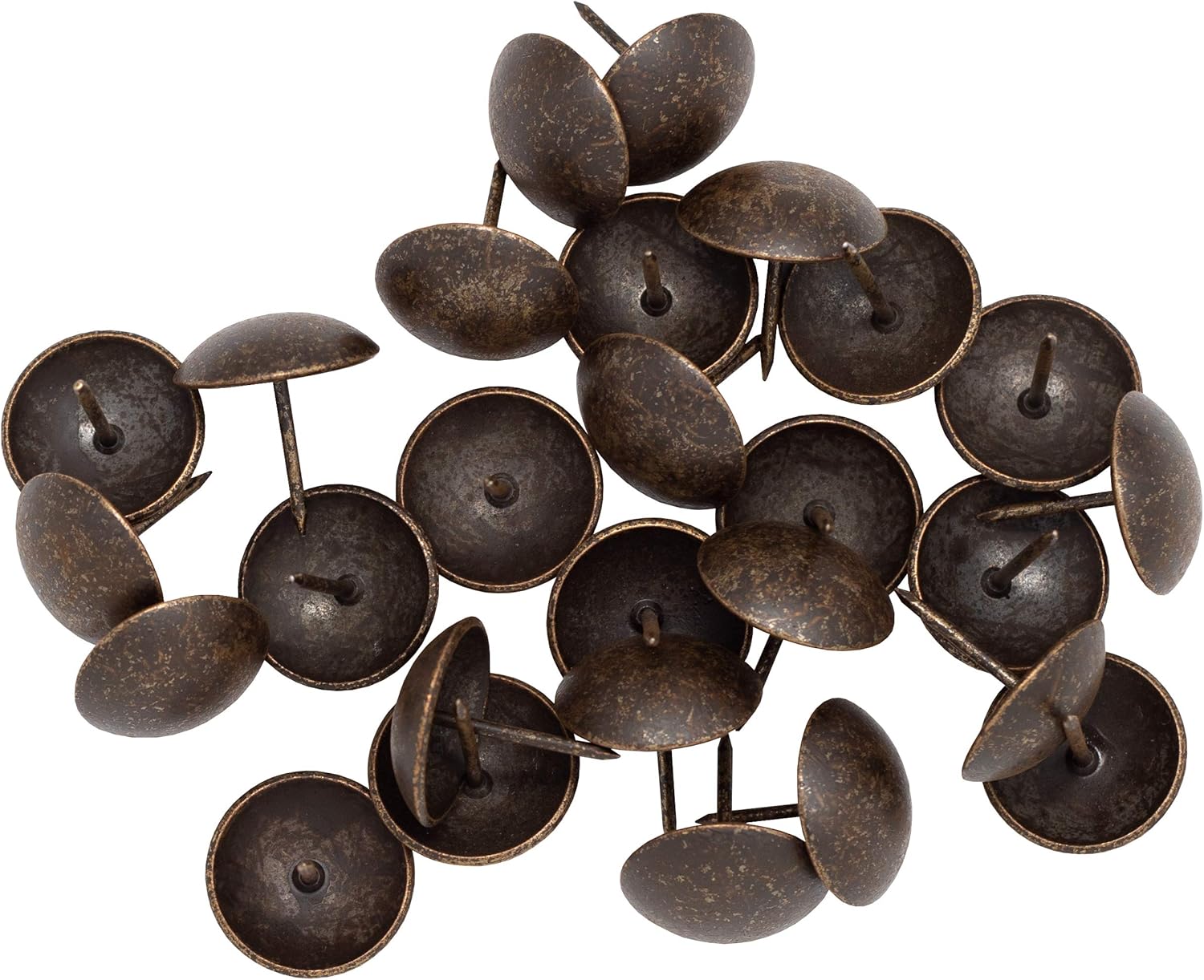 Tachuelas de tapicería de alta calidad, pasadores de cabeza de clavos de 1 pulgada de diámetro, adornos decorativos grandes para muebles (50