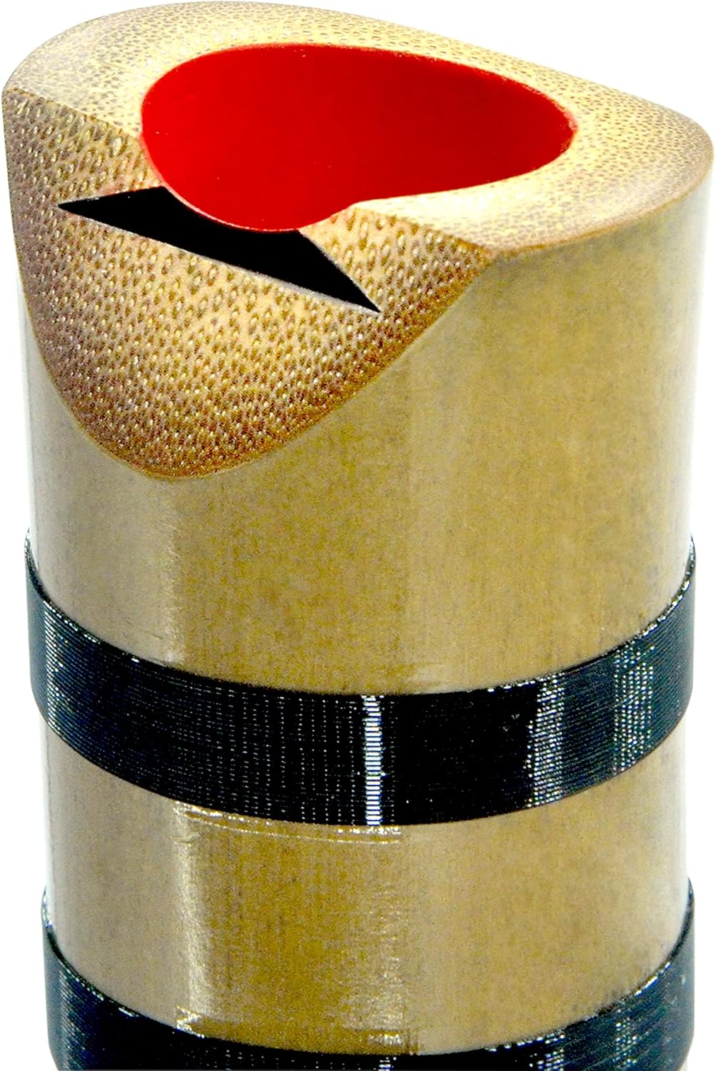 Flauta pentatónica japonesa Zen Shakuhachi con raíz de campana natural. KINKO-ryu de 1.8 pies. Calidad profesional, toca todas las ocatavas. Bueno