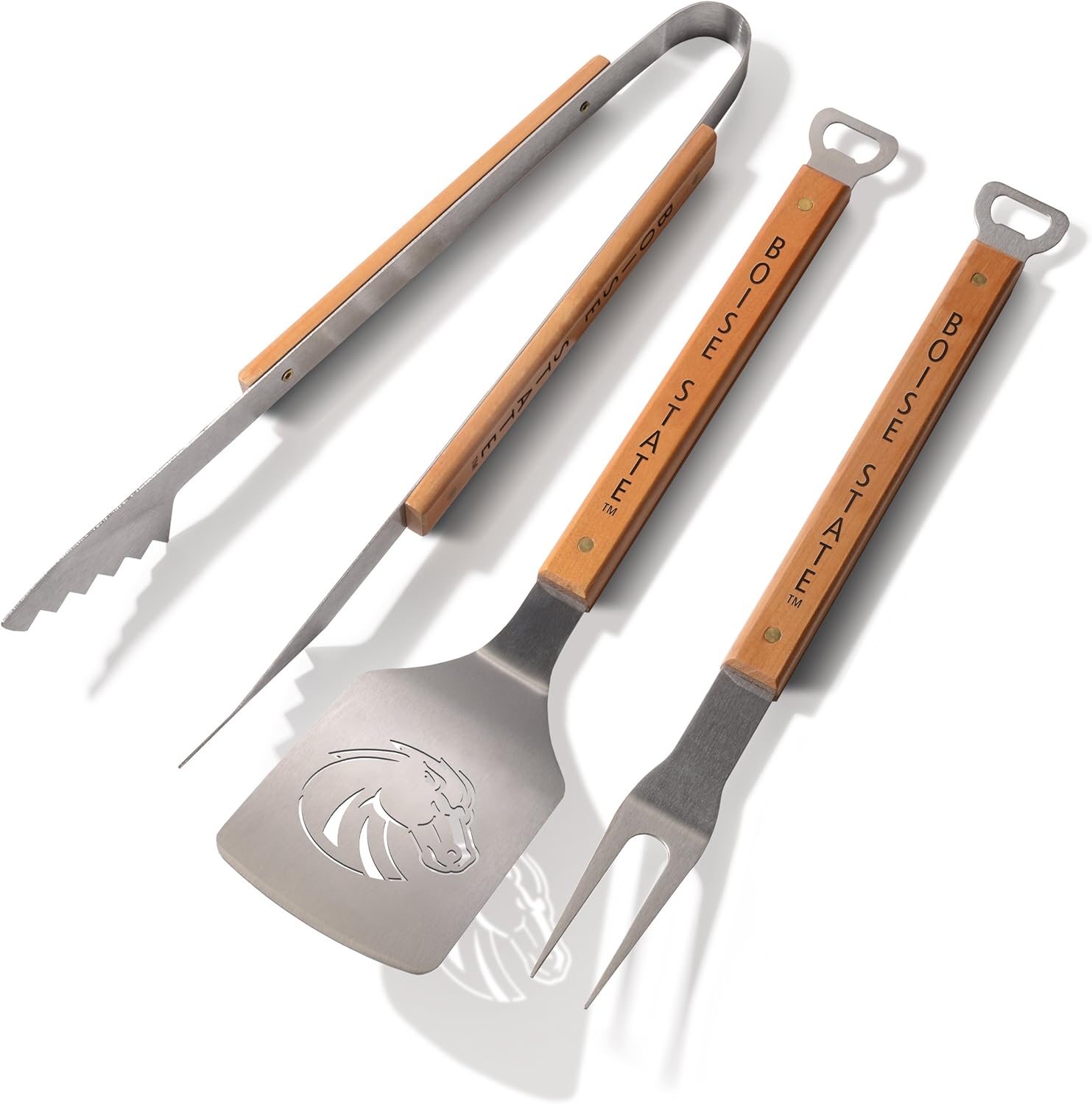YouTheFan NCAA Classic Series – Juego de barbacoa de 3 piezas